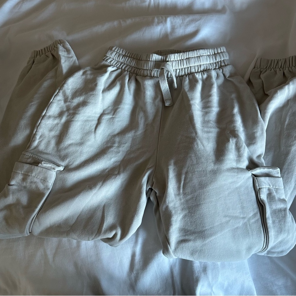 Zara Light Tan Joggers